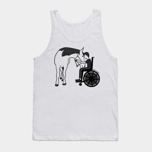 Love my therapy horse Tank Top